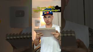 Tu profe de arte te enseña a dibujar 🤣 #arte #dibujo