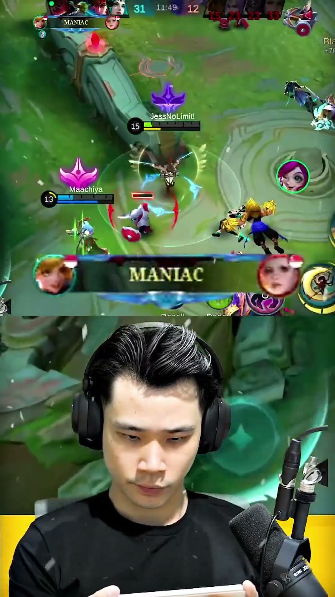 SAVAGE PAKE HERO FANNY! #shorts #MLBBIDCreator