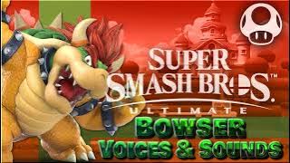 All Bowser Voice Clips • Super Smash Bros. Ultimate • SSBU Voice Lines