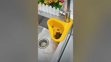 Rổ Nhựa Gắn Bồn Rửa Bát Hình Thiên Nga | Khay Lọc Rác Bồn Rửa Chén Tiện Dụng Nhà Bếp