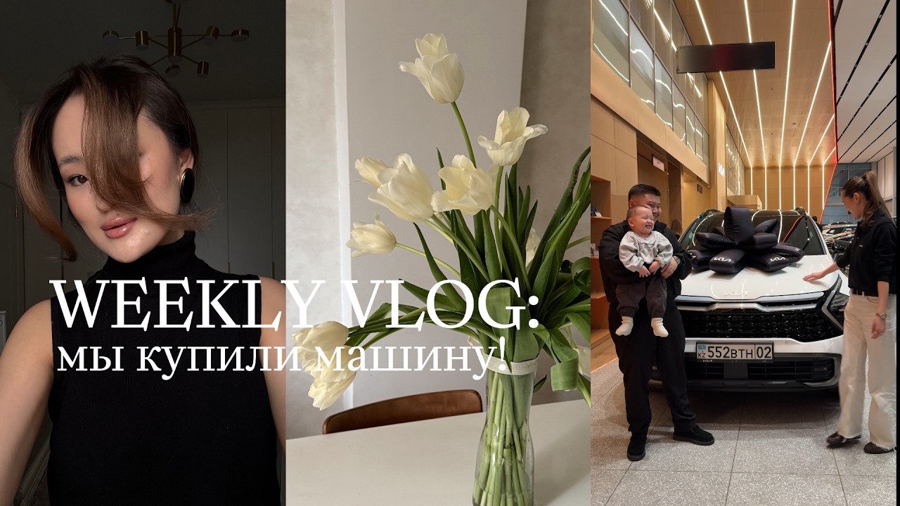 vlog: мы купили машину/будни мамы-инфлюенсера