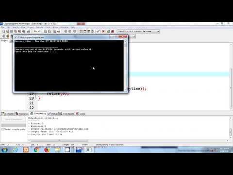 ctime function in C Language | Hindi | By Pankaj Panjwani