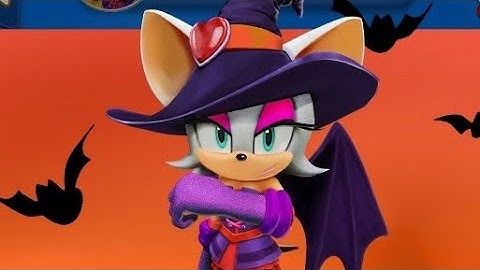 Sonic Dash-New Character Witch Rouge
