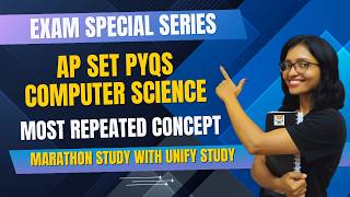 AP SET PYQs Computer Science|SET PYQs Series Computer Science| AP SET Most Repeated Concepts of CS