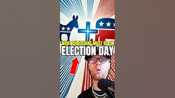 (How) Should Christians Vote😱🤔⁉️ #christian #vote #election #shorts