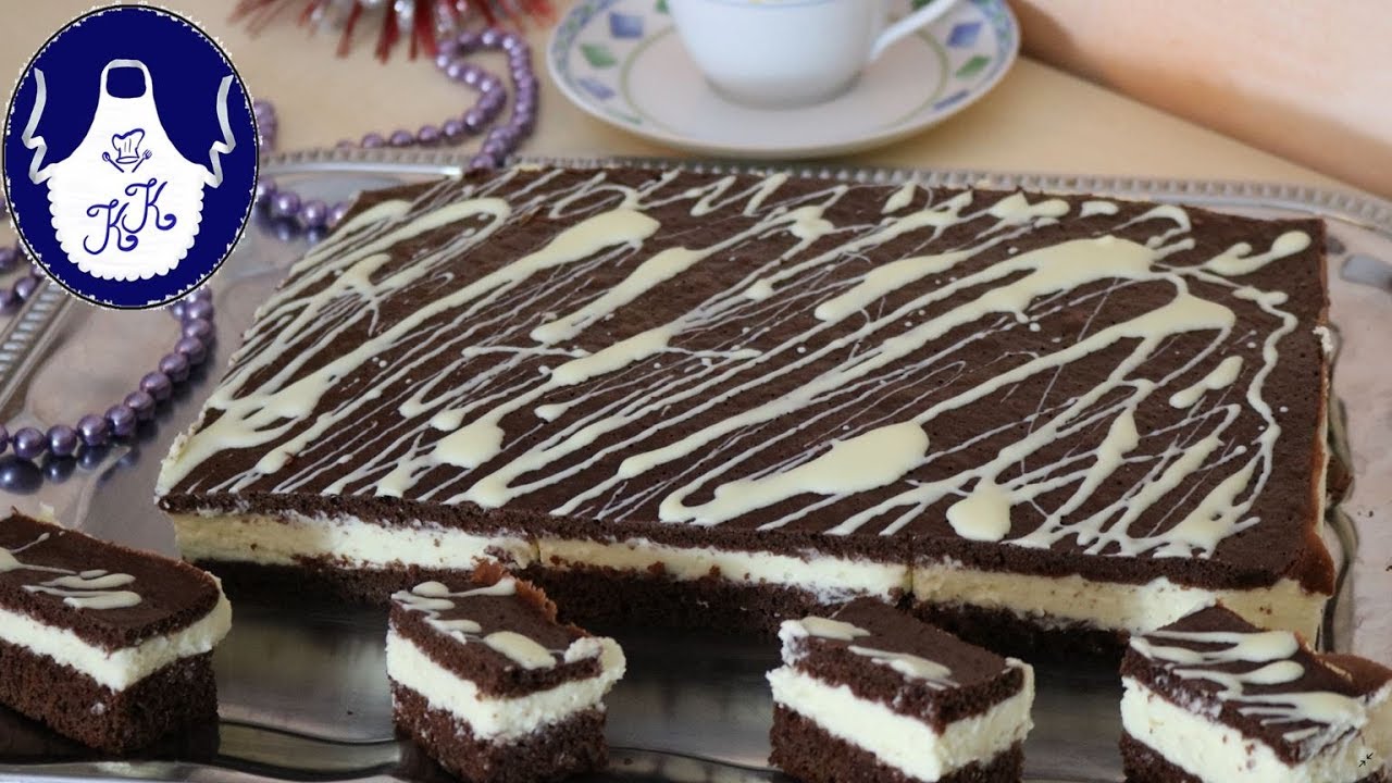 Schokoladenbiskuit / Riesige Milchschnitte, super lecker