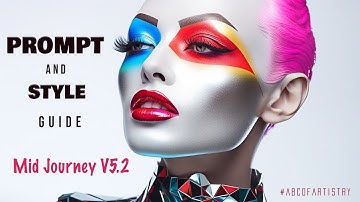 Prompting & Style Guide for MidJourney V5.2 (120 Prompts)