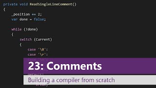 Episode 23: Comments
