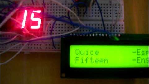 Contador 1 al 20 con LCD, PIC 16F877A y displays 7 segmentos