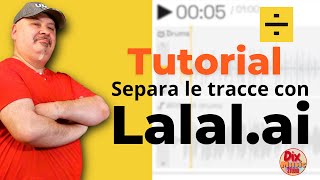 Separa le tracce con l'intelligenza artificiale con  Lalal.ai -  Mini Tutorial (Sub ITA - ENG - ESP)