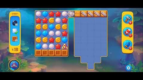 Fishdom Easy Level 17487 (with timed boosters [Super Lightning]) @choraelmin 