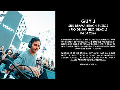 GUY J (Israel) @ Silk Brava Beach Buzios (Rio de Janeiro, Brazil) 04.04.2026