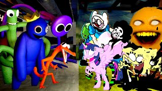 Rainbow Friends VS Pibby Corrupted 🎼 (FNF Friends To Your End But Pibby Characters Sing It)