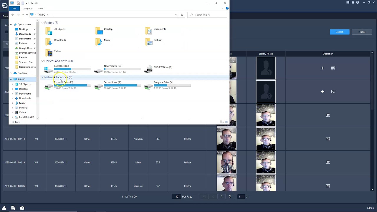 Face Recognition Fever Detection Camera Report