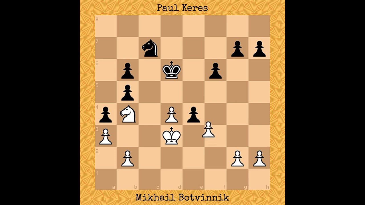 Match Tournament for the World CHess Championship The Hague - Moscow 1948 -  Paul Keres