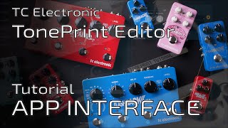 TC Electronic TONEPRINT EDITOR Tutorial part I: App interface | Deep Dive screenshot 4