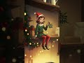 Elf on the shelf with mistletoe waiting to steal a kiss 💋