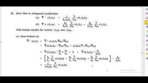 Divergence in curvilinear coordinates.curl in curvilinear coordinates