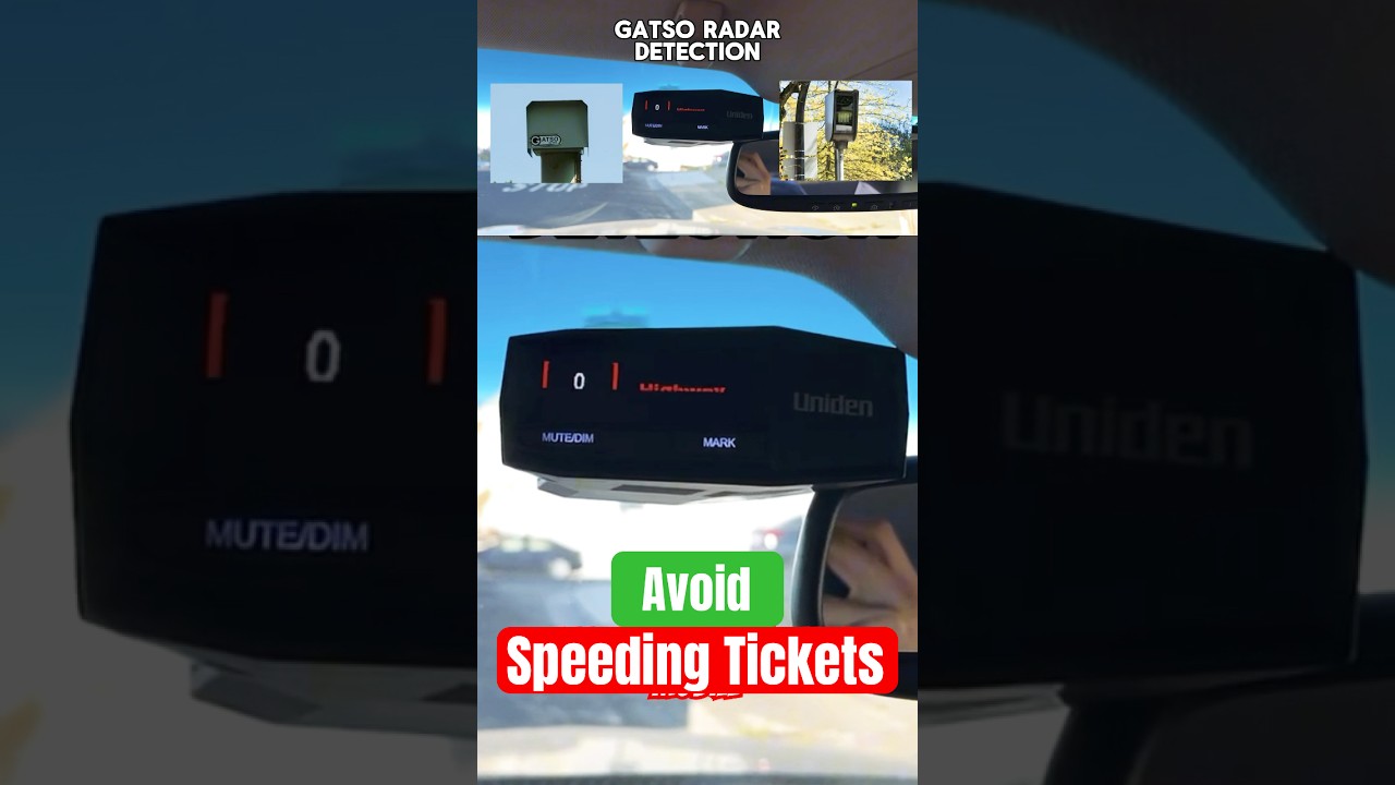 Обнаружение камер контроля скорости. Радар-детектор Uniden R8.