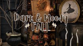 🕯️ Creating a Dark & Moody Vintage Fall | DIY Decor