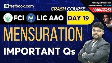 Mensuration Math Class for LIC AAO 2019 | Crack FCI Phase 1 Exam | Quant Tricks by Utkarsh Sir