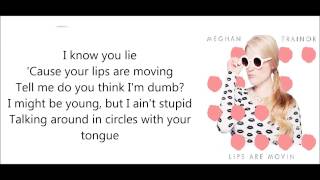 Meghan Trainor - Lips Are Moving - Lyrics On Screen | LyricMaker