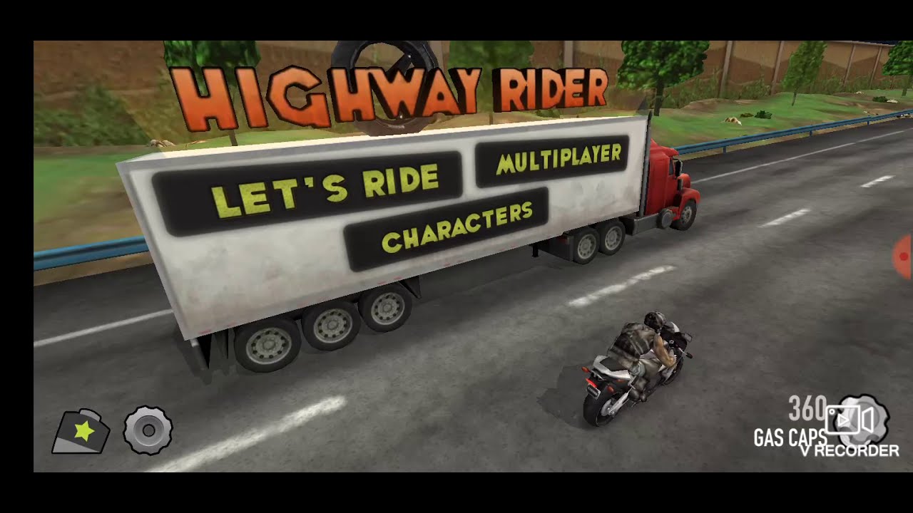 Highway Rider Motorcycle Racer game YouTube