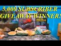 Announcing the 5,000 Subscriber Giveaway Winner!