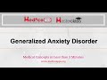 Neetpg topic generalized anxiety disorder psychiatry