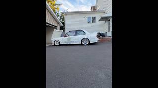 My Dream #BMW #E30 #BBS Wheel Fitment are finally on my #v12 Powered #m3