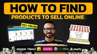 3 Methods to Find High Profitable Market Demand Products to Sell Online on Amazon, Flipkart, Meesho