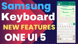 One Ui 5.0 Added New Features On Samsung Keyboard screenshot 1