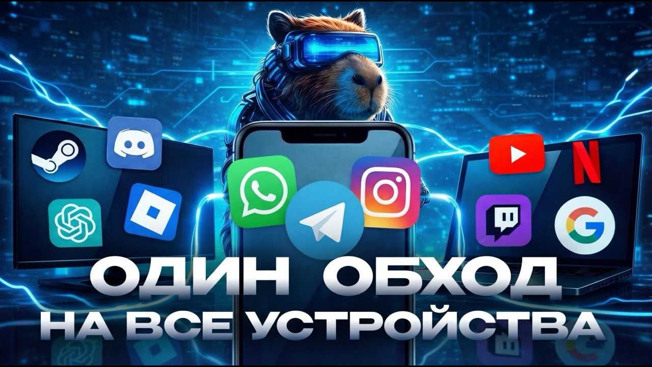 ОБХОД, который до сих пор РАБОТАЕТ даже при БЕЛЫХ СПИСКАХ | Полная настройка на телефон и ПК