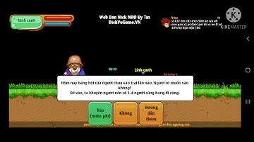 Ngọc Rồng Online - Cho đệ tử kéo doanh trại và cái kết !