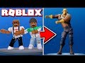 2 PLAYER FORTNITE DANCE CHALLENGE IN ROBLOX