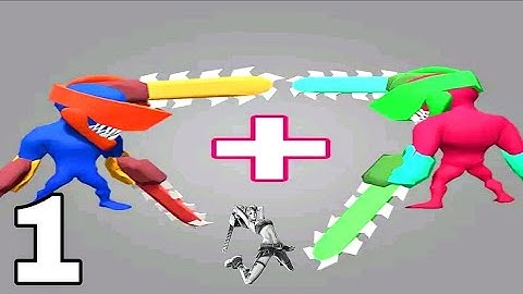 Merge Chainsaw Guy Run (Early Access) - Walkthrough Part 1 Levels 1-10 - Android ios Gameplay