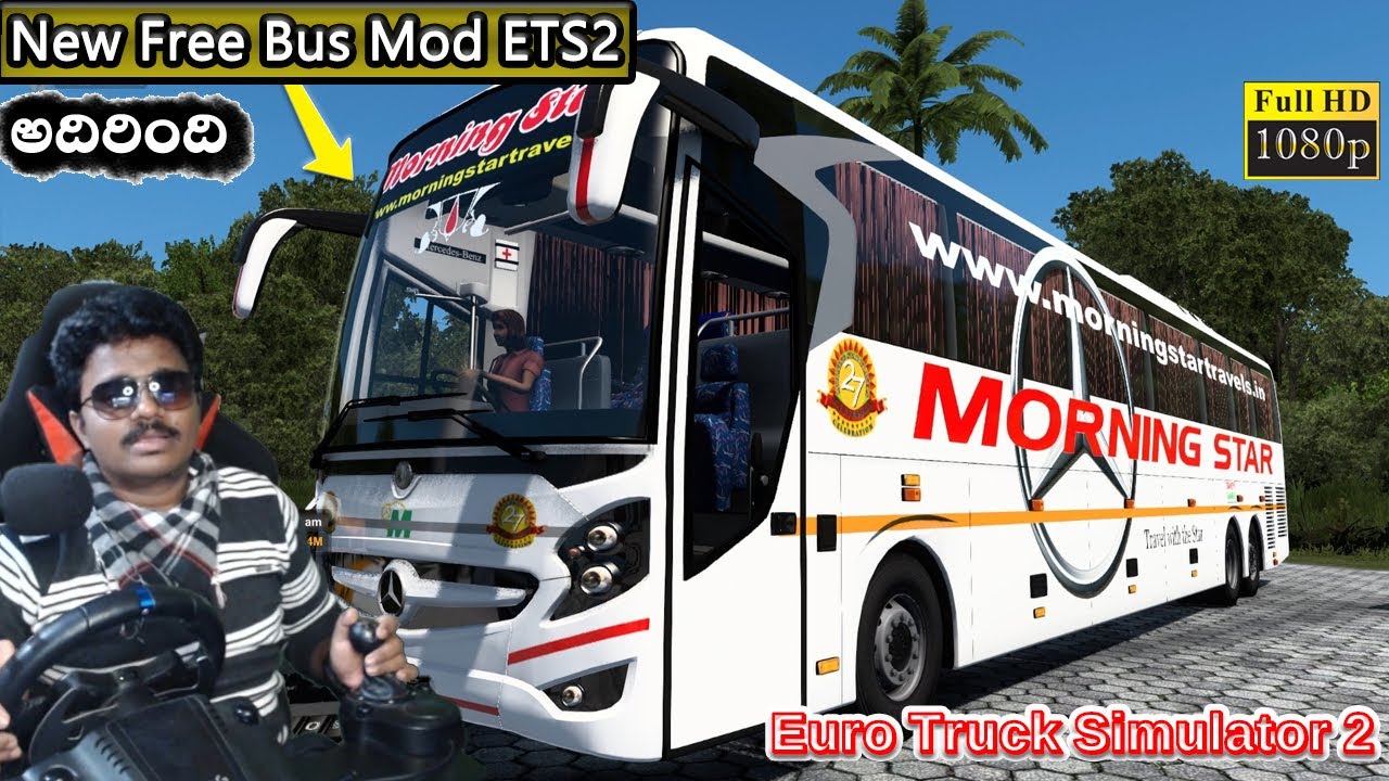 Free Bus Mod Mercedes SHD 15 Logitech g29 | ETS2 - YouTube