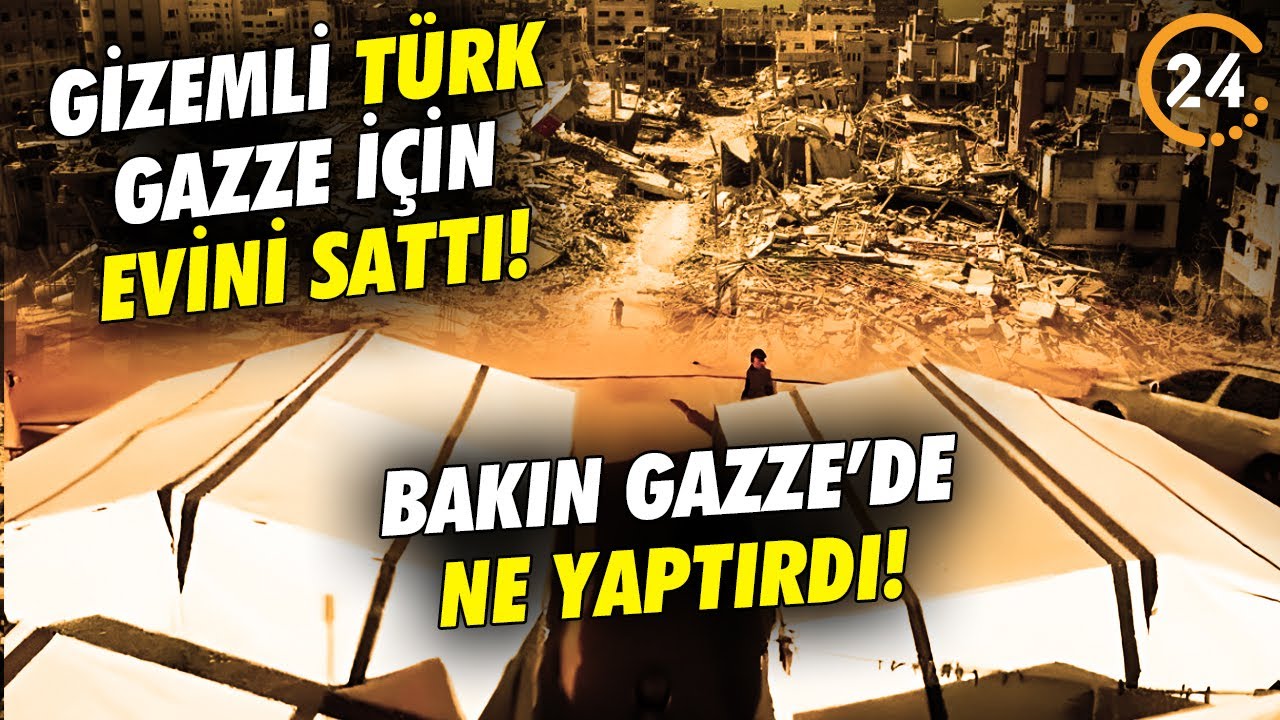 Gizemli Türk Hayırsever Gazzeliler İçin Evini Satarak Bakın Gazze’de Ne Yaptırdı!