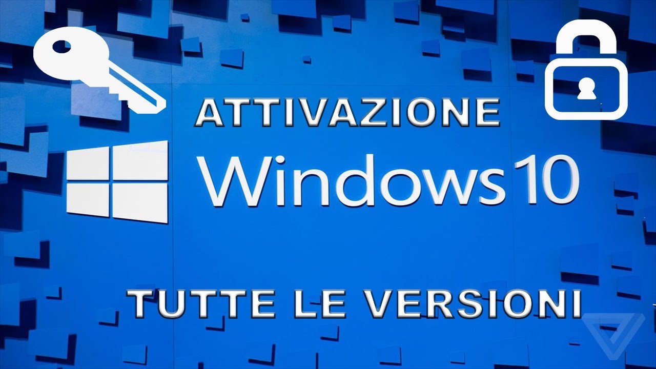 💻 🔑 🔓attivazione Windows 10 Tutte Le Versione 🔓 🔑 💻 Youtube