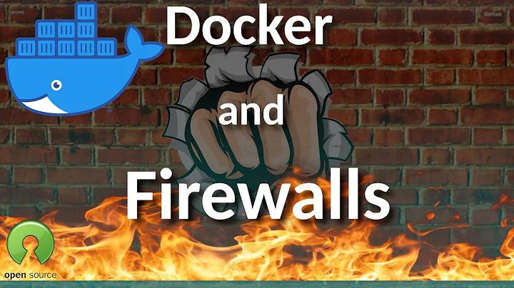 Docker and Firewalls - Docker wants to punch holes in the local firewall, let's mitigate that issue