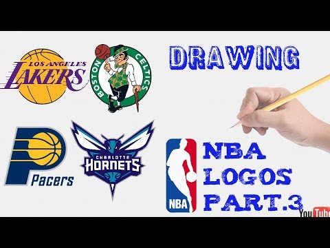 Drawing NBA Logos (Part.3) | GTR - YouTube