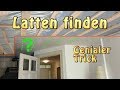 GENIAL Einfach! Latten oder Profile hinter Trockenbauwand finden