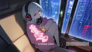 Crimson Glow 💿 / Synthwave-infused lo-fi with vintage synthesizers / cyberpunk lo-fi mix [12 min]