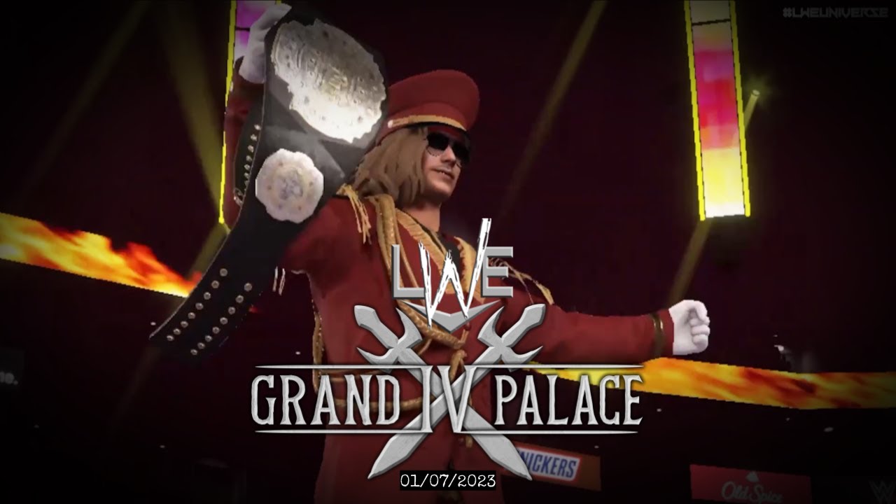 LWE Presents... Grand Palace 4! (01/07/2023) | WWE 2K22 Interactive Universe Mode |