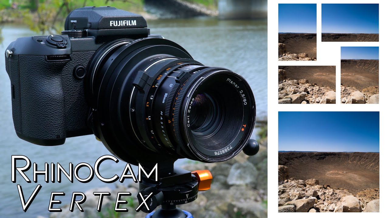 RhinoCam Vertex Stitching Adapters for Medium Format Digital and APS-C