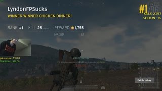 25 KILL WIN | PLAYERUNKNOWN'S BATTLEGROUNDS