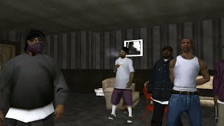 The beginning in First Mission - GTA San Andreas (The Ballas Story)