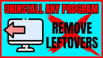 How To UNINSTALL Any Program And REMOVE Leftovers WITHOUT Any Third Party Software From Windows 11