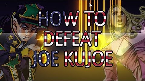 [YBA] How to Defeat Joe Kujoe w/ D4C: LT
