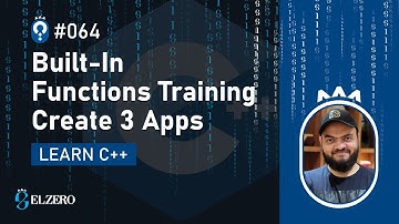 [Arabic] Fundamentals Of Programming With C++ #064 - Built-In Functions - Training - Create 3 Apps